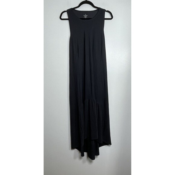 SWEATY BETTY Explorer Ace Midi Dress Medium Black Sleeveless Tank Athleisure - Picture 2 of 11